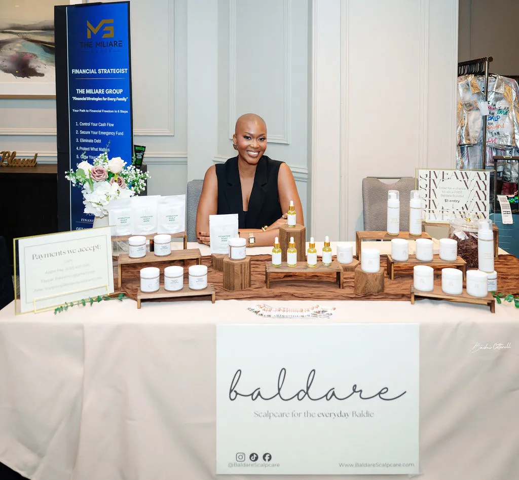 Baldie Con 2025 vendor marketplace scene 24