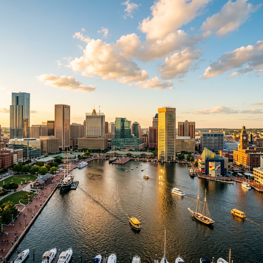 Baltimore, MD skyline
